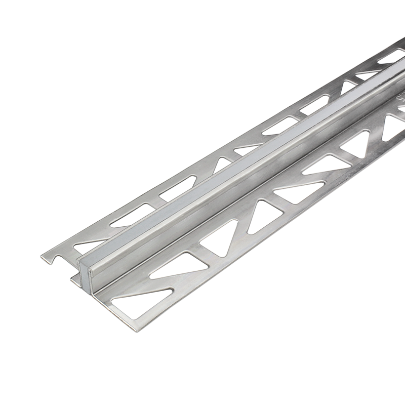 Dural Duraflex Stainless Steel Expansion Joint Profile M Grey Insert